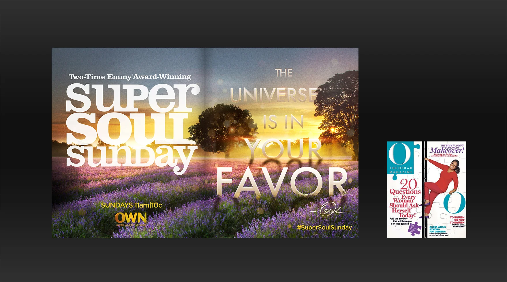 OWN's Super Soul Sunday The Universe is in your Favor Ad