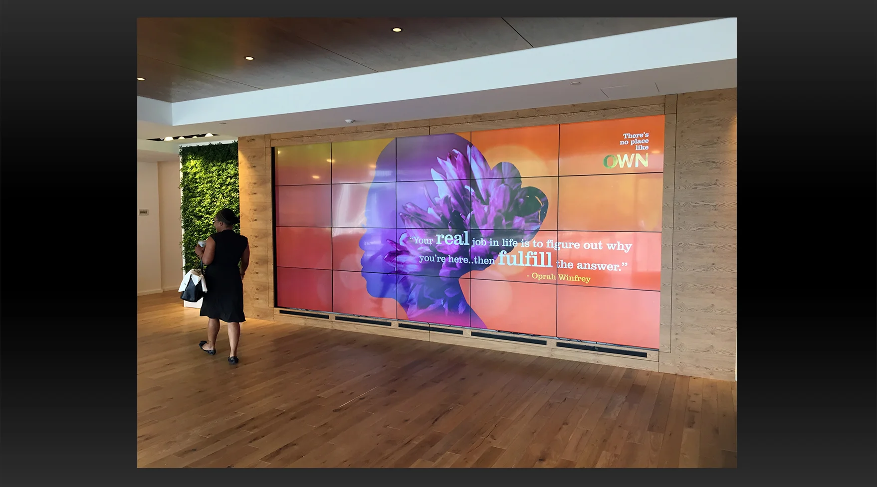 OWN: Reception Area Display 