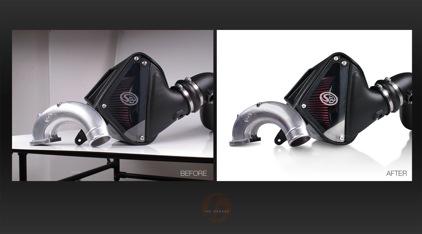 S&B Filters: Cold Air Intake Photo Retouching