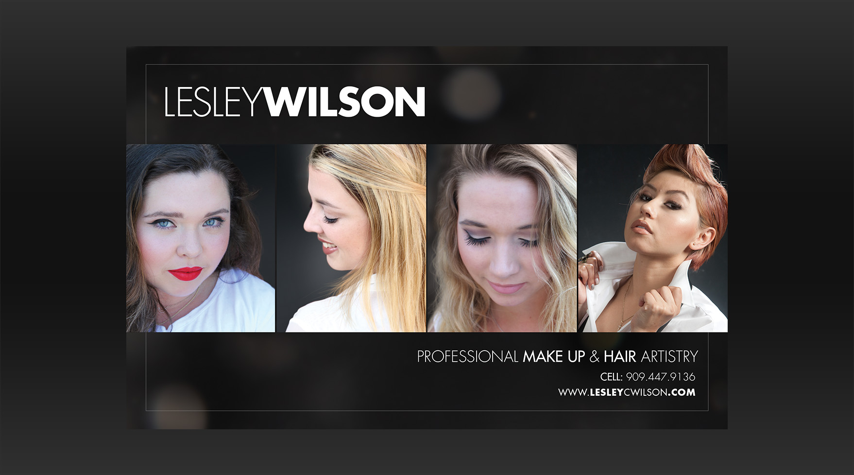 Lesley Wilson: Self Promotion Card