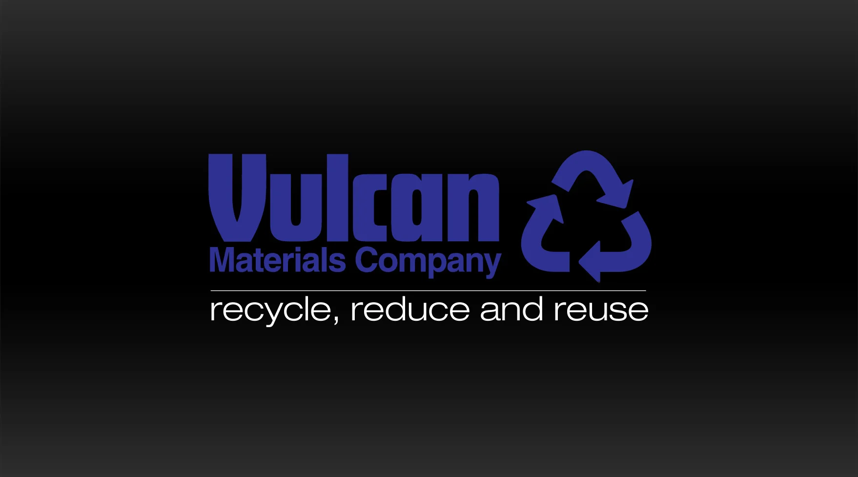 Vulcan Materials Recycle Logo