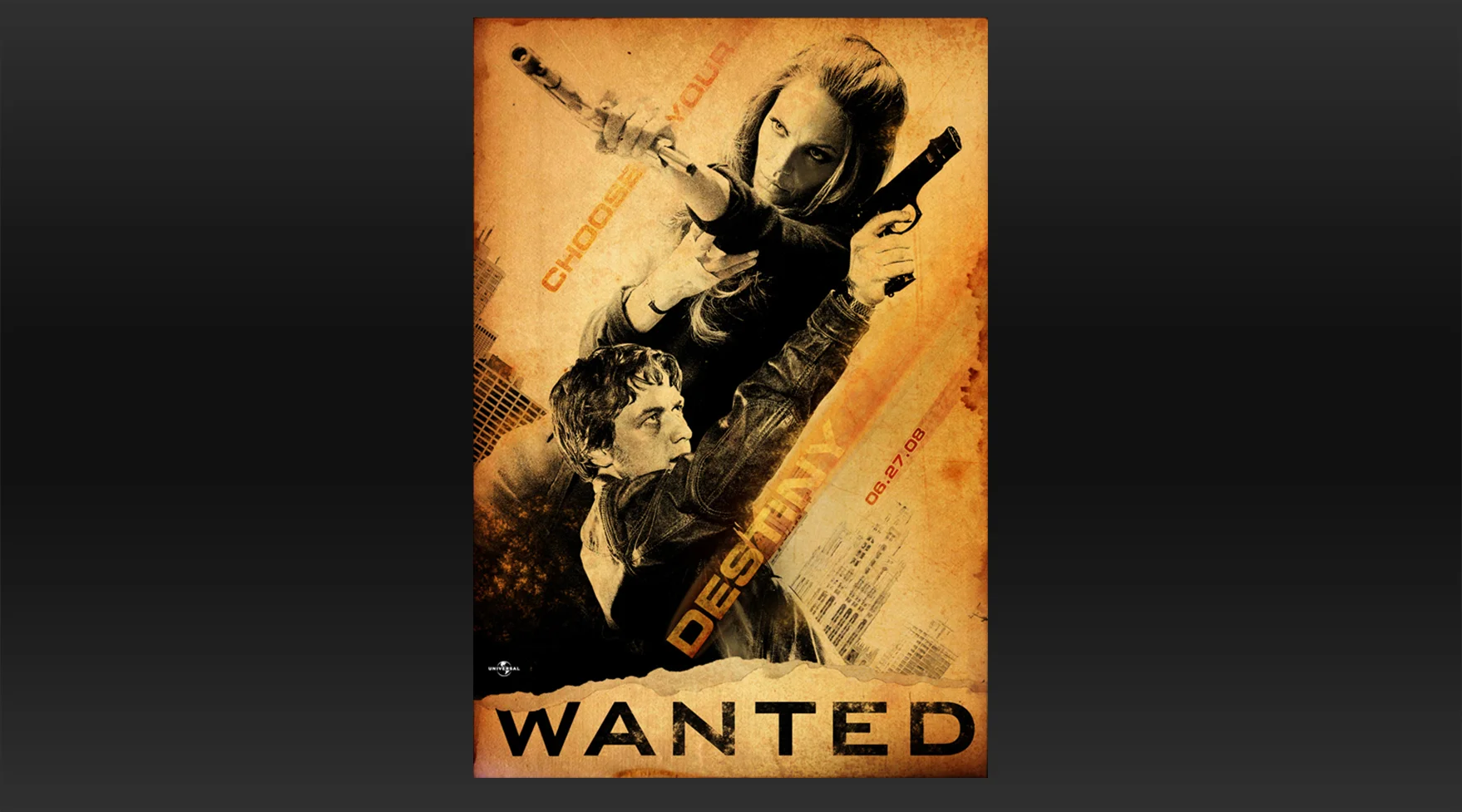 Wanted Key Art Development