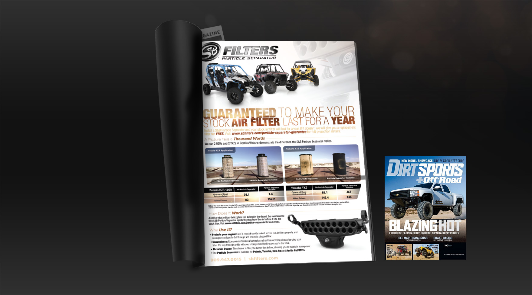 S&B Filters Ad: Particle Separator