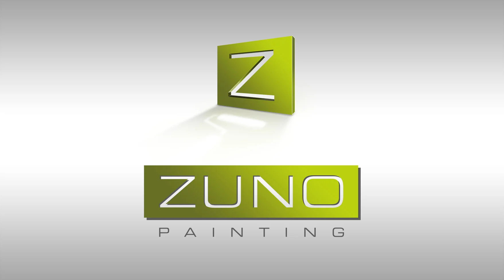 Zuno Painting Company Logo Design