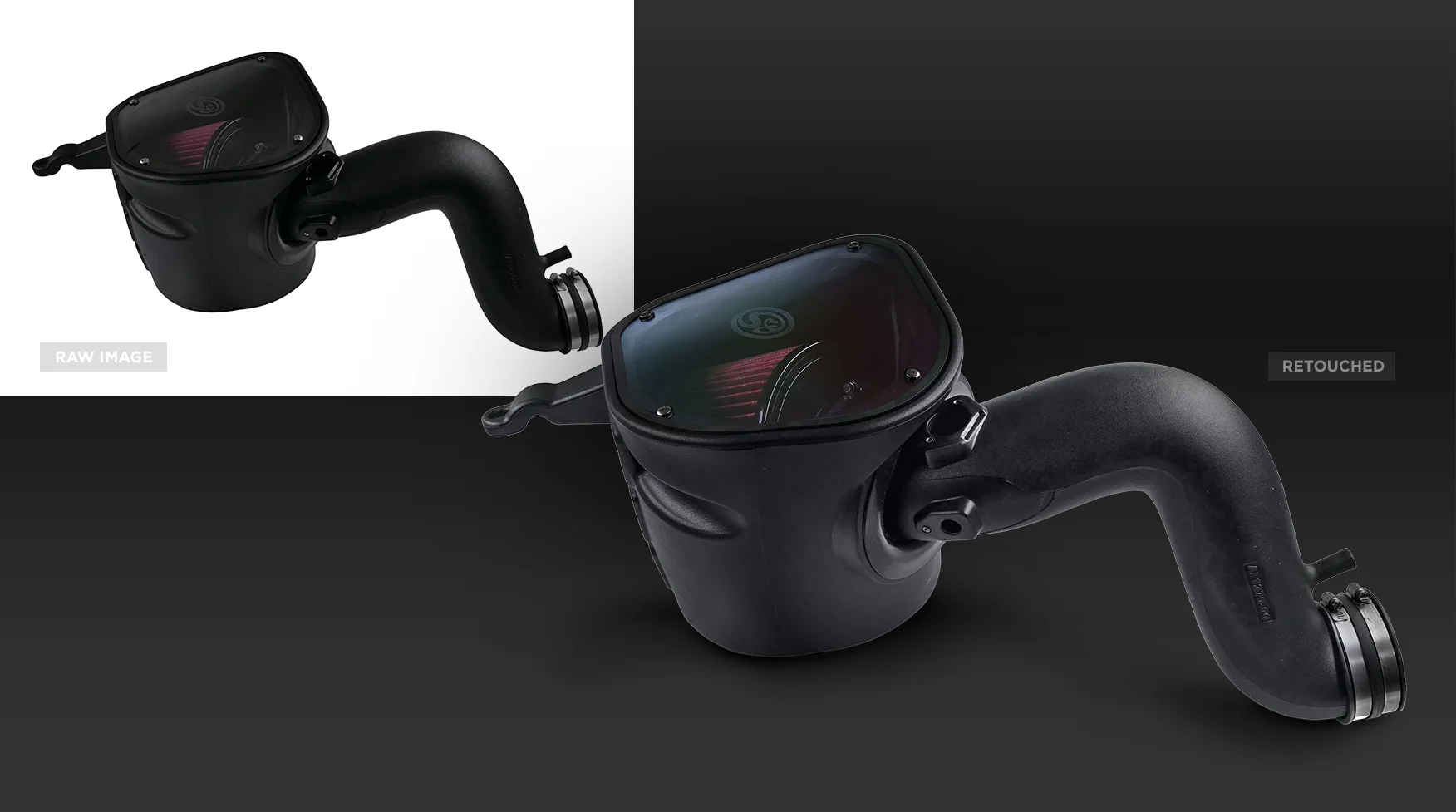 S&B Filter: Cold Air Intake Photo Retouching