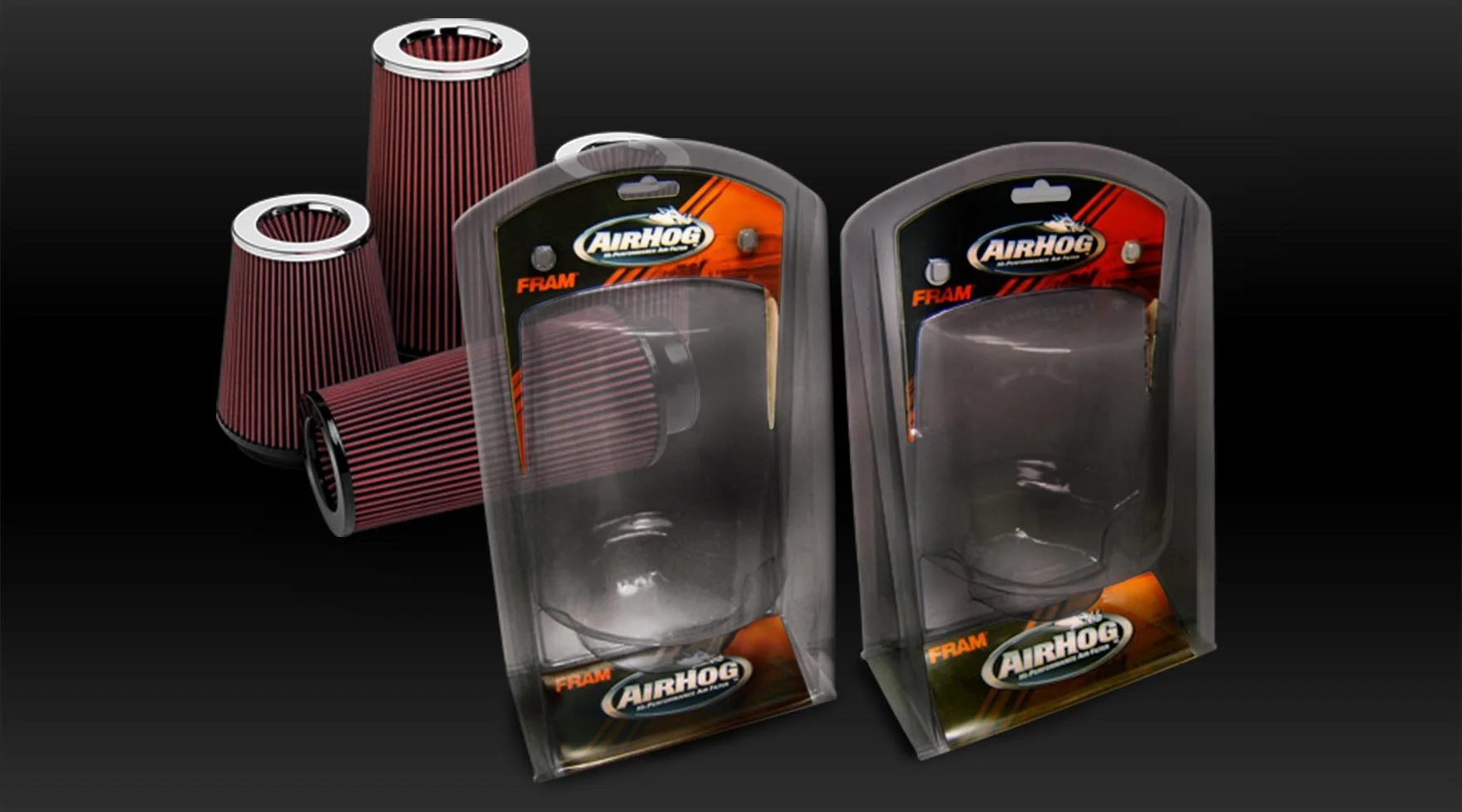 Fram Airhog Filter clamp shell