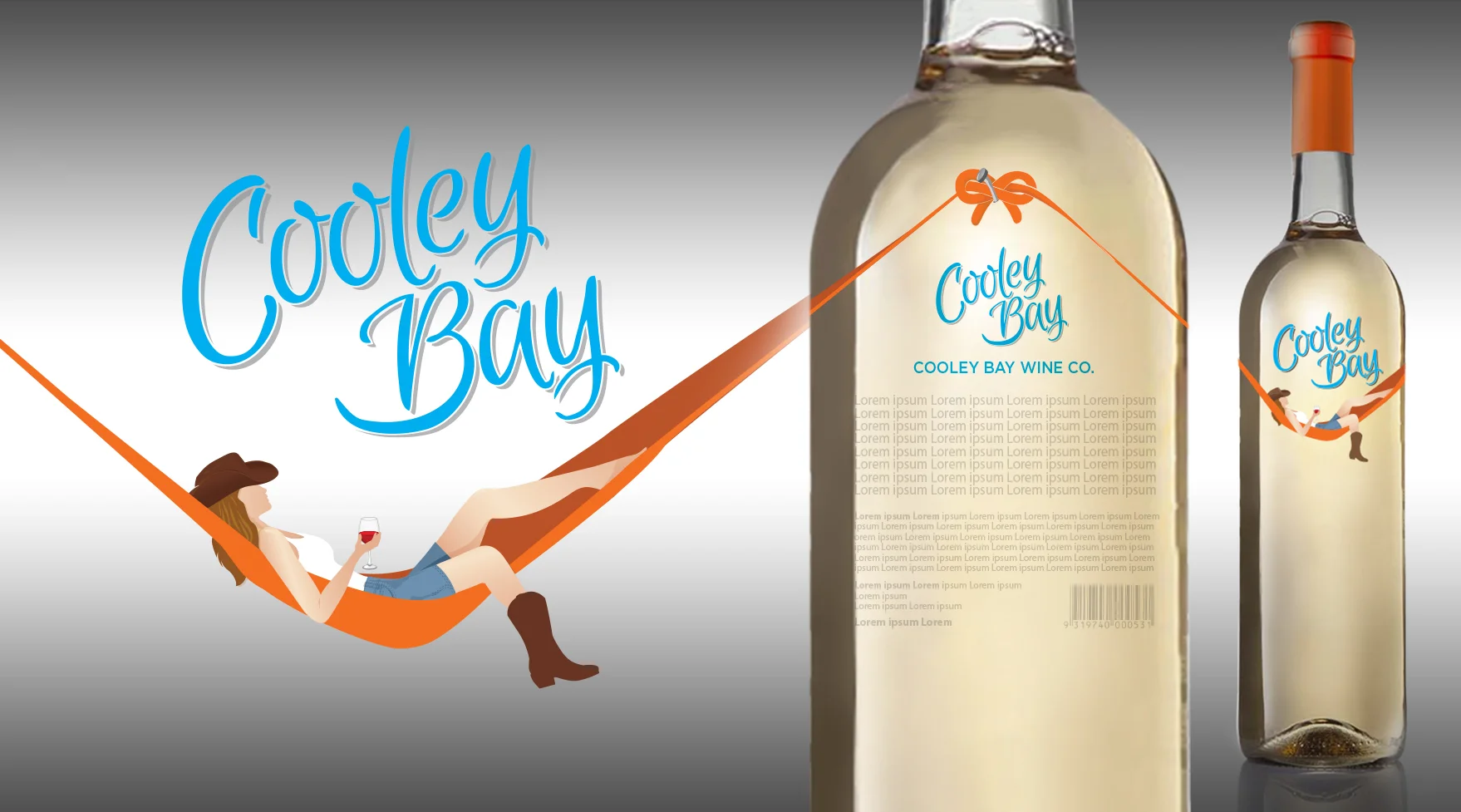 Cooley Bay Wine Company - Wine Label Design