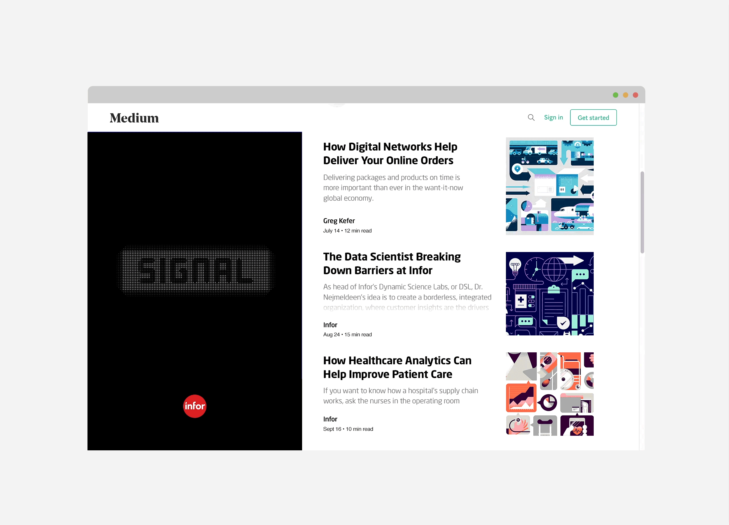 Launching an in-house magazine, called SIGNAL on Medium
