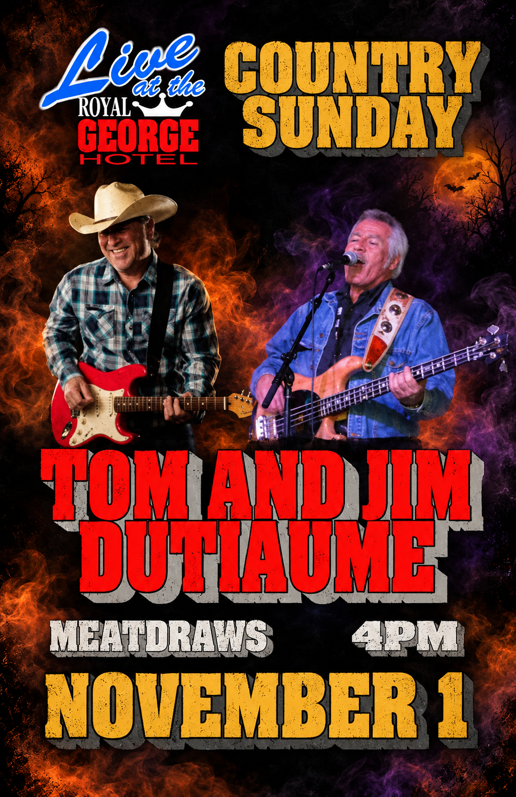 Smoky Halloween Country Sunday Poster.png