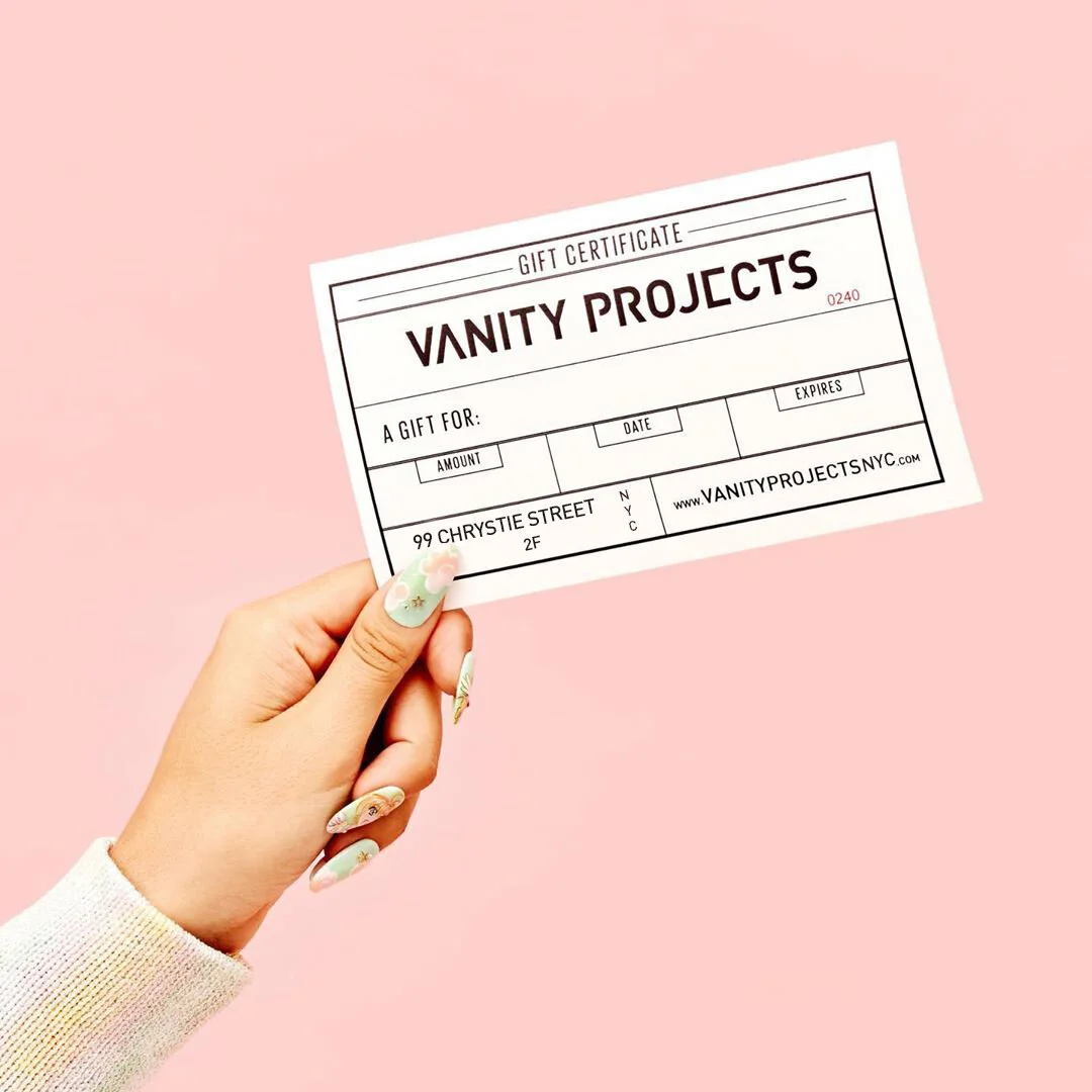 Vanity Projects New York Gift Certificate