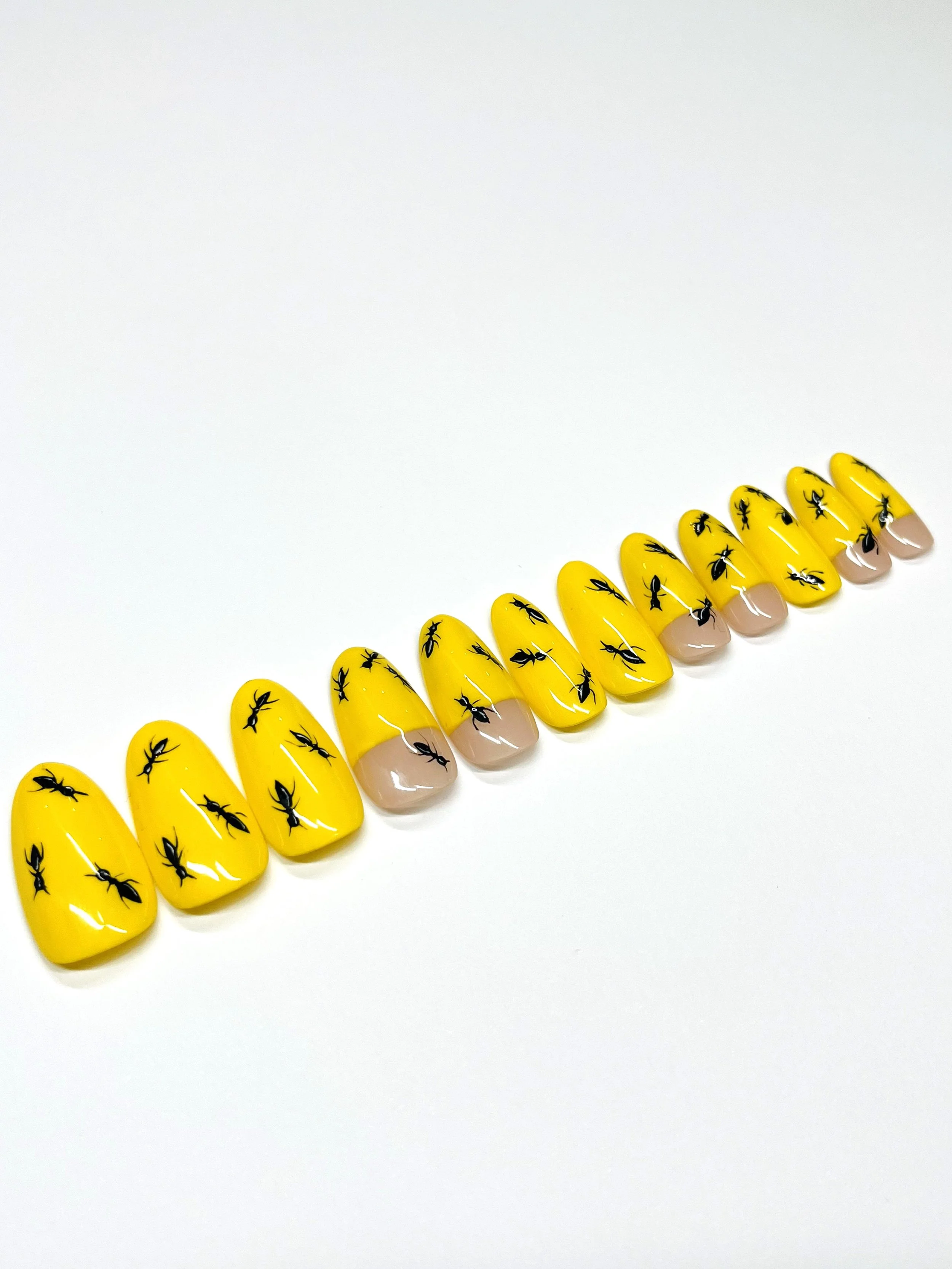 Ants Apres Gel-X Press Ons (Round Medium)