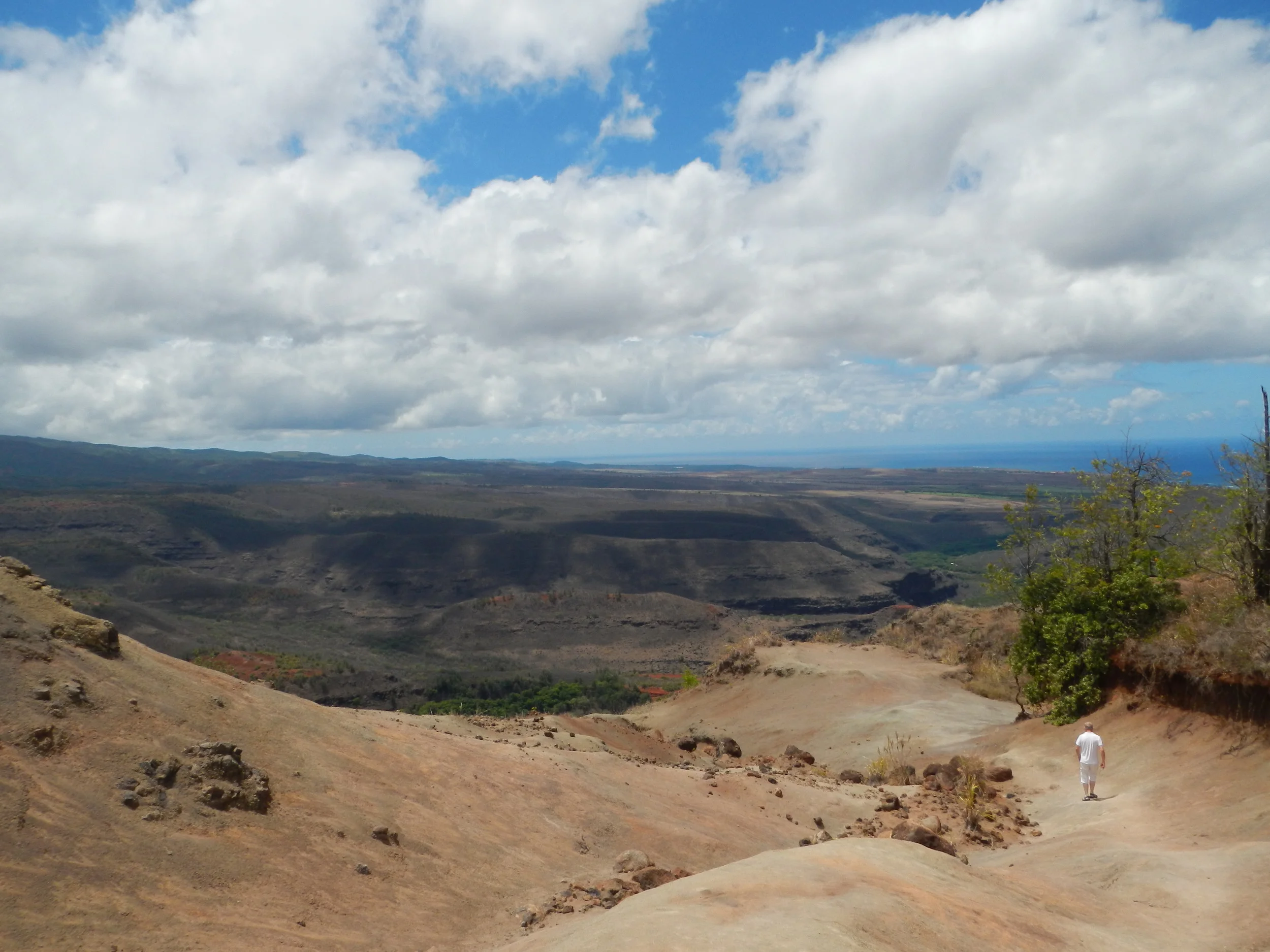 On the way to Waimea Canyon