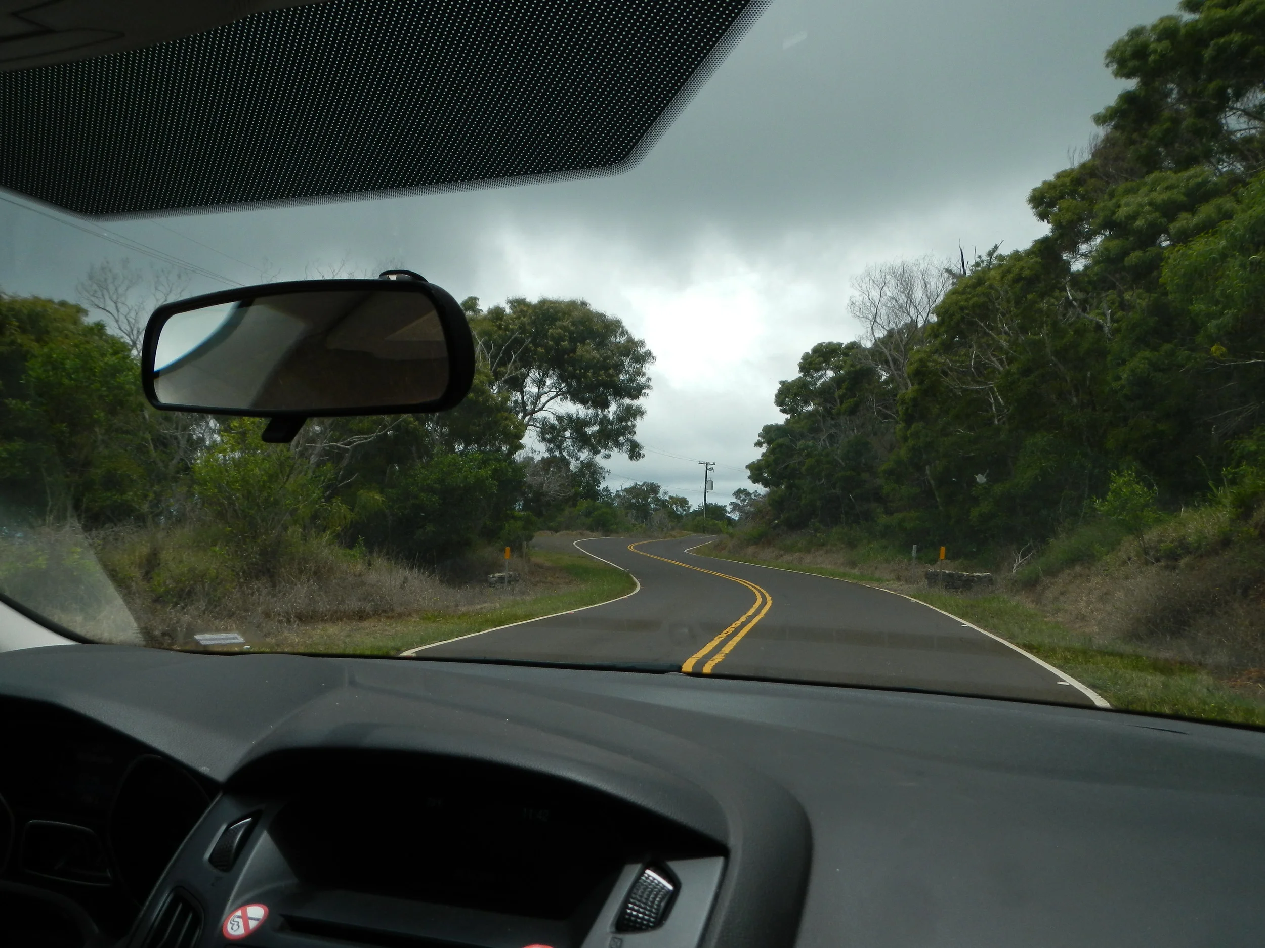 These roads were fun to be driven on.