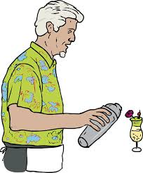 Someone mixing a drink... see what we did there with a bit of word/picture association? Source: pixabay.com