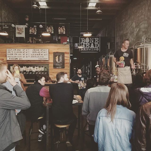 It is all happening at @boneheadbrewingau