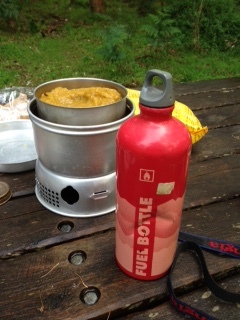 Nothing like a warm lunch on a cold day. It really cooled down when I stopped moving so layers and something warm are a good idea.