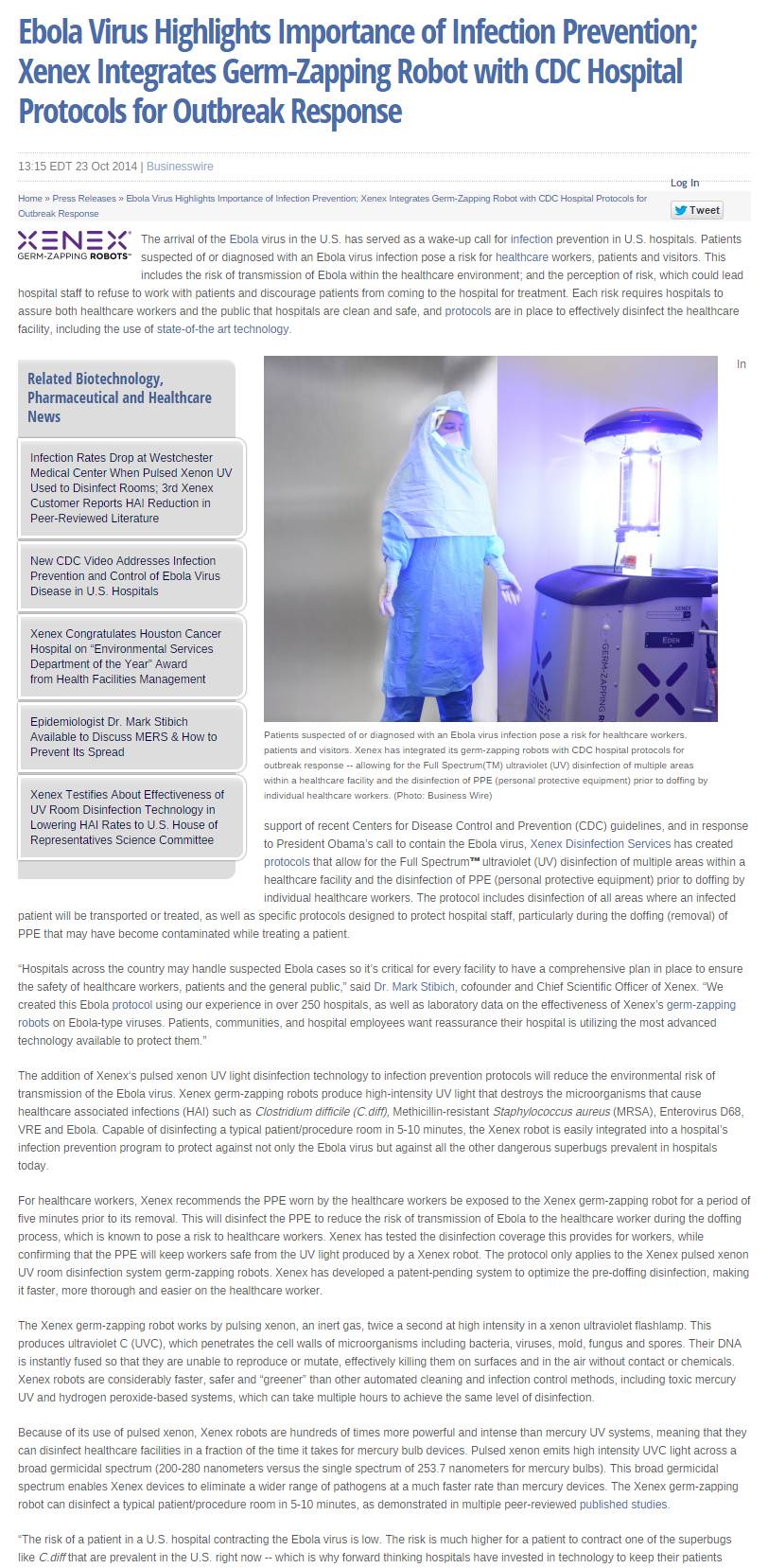 BioPortfolio- Robot Image