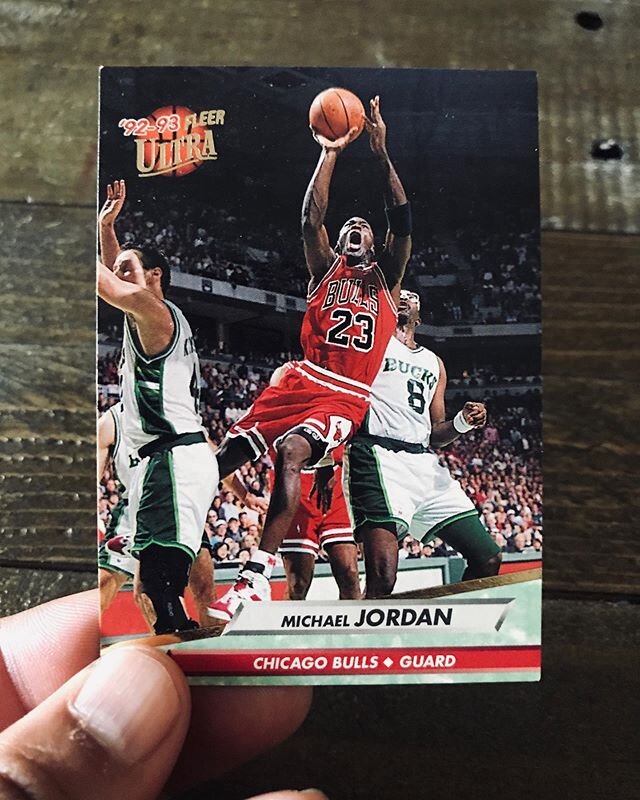 The Jordan card that screams, &ldquo;HEY YOU CHINK!&rdquo;
.
This MJ basketball trading card is from a kid who kept calling me &ldquo;Chink&rdquo; on a school bus when I was 10 years old
.
This boy 👦🏻 on the school bus had everything &ldquo;Jordan&