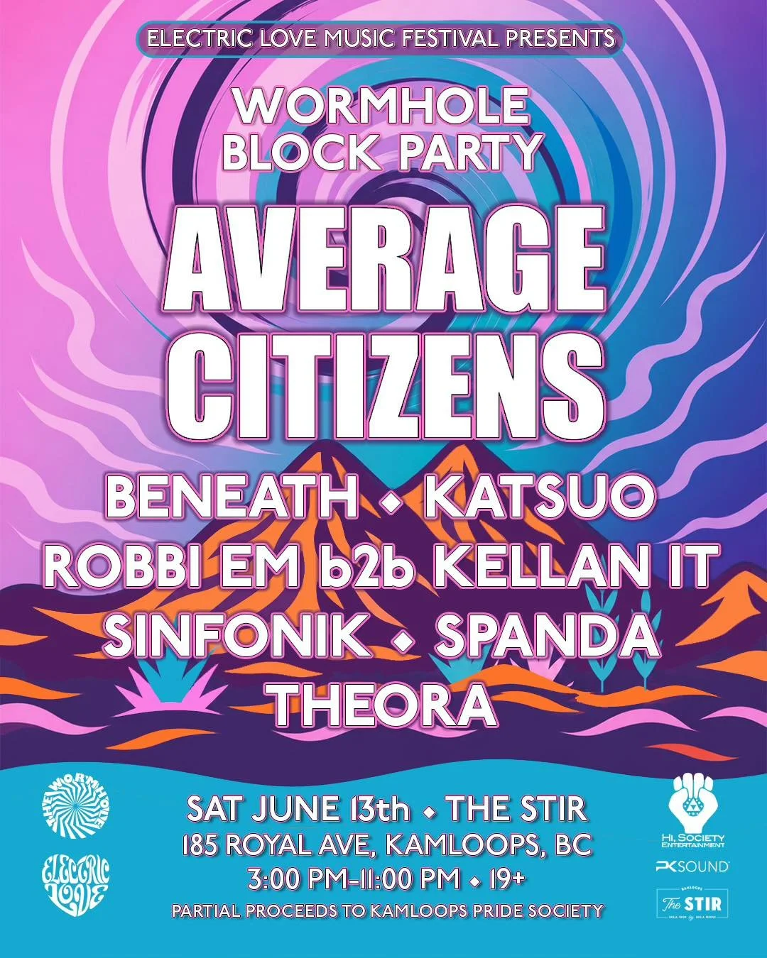 Wormhole Block Party w/ Average Citizens