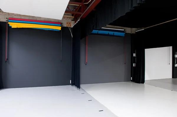 Smaller studios are perfect for individual portraits and product shots