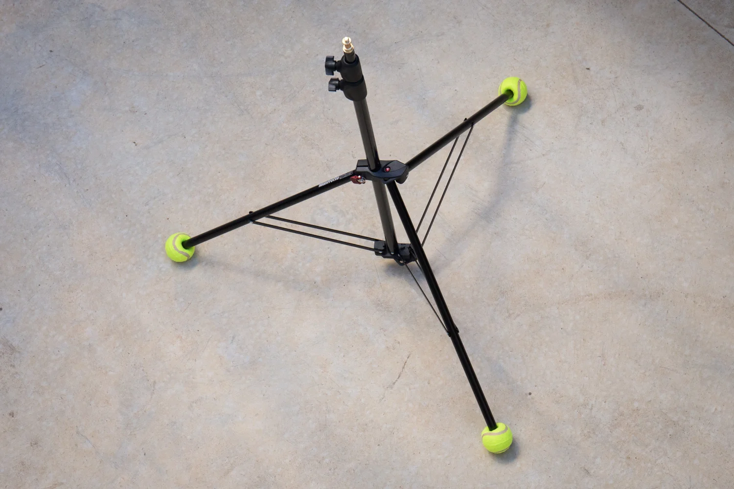 You will be the coolest photog' in town with these stylish tennis balls attached to your light stands.