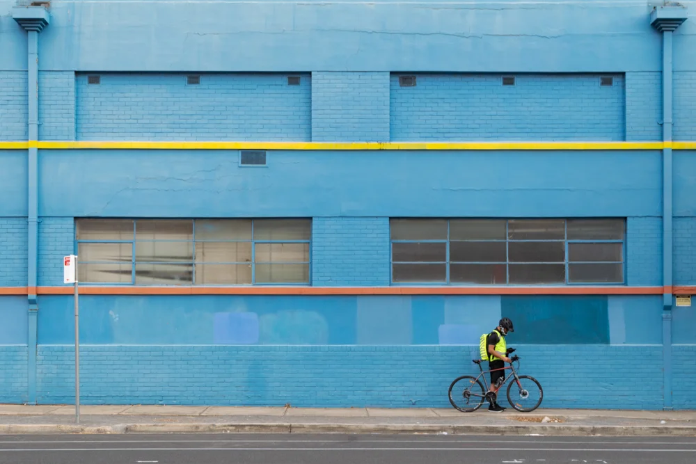 Blue Wall Bike by Eloise Sheridan - Camera 1