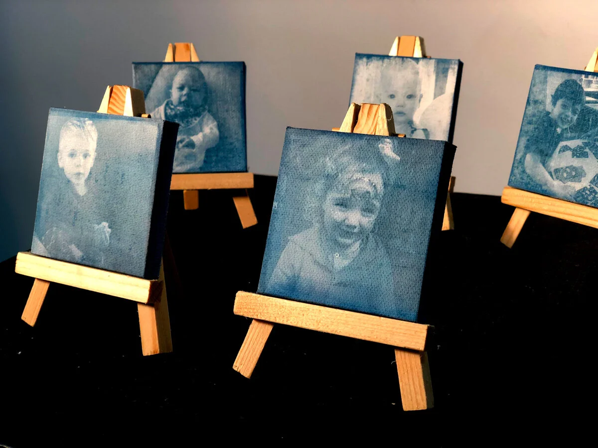 Five Grandchildren by Michael Campbell - Hand Made Photographs