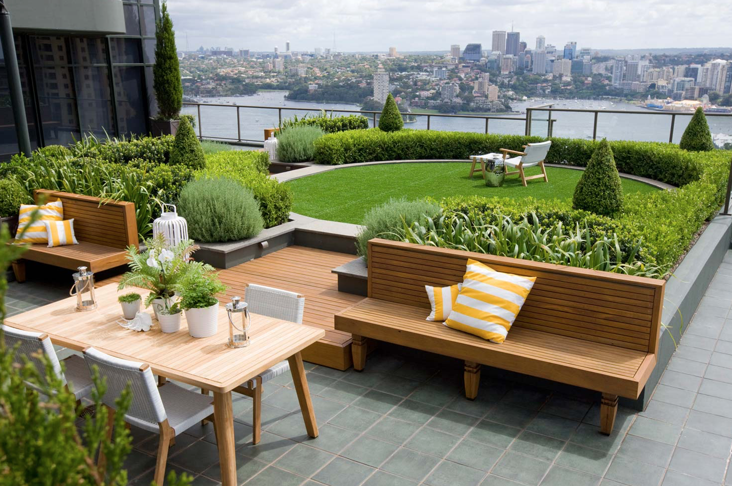 Modern Rooftop Garden Design Ideas and Tips