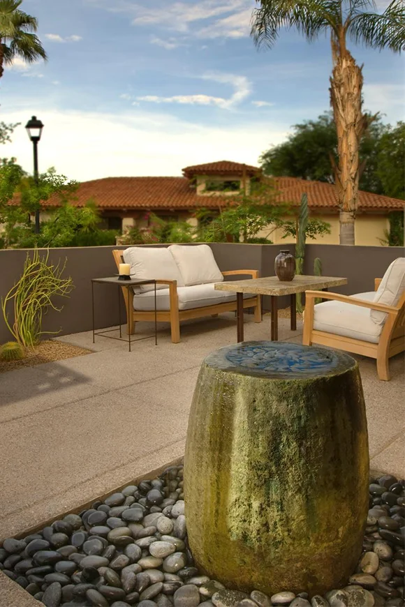 Dreaming of summer already? Get ready for the warm months by designing your summer oasis in winter. Image via  HGTV .