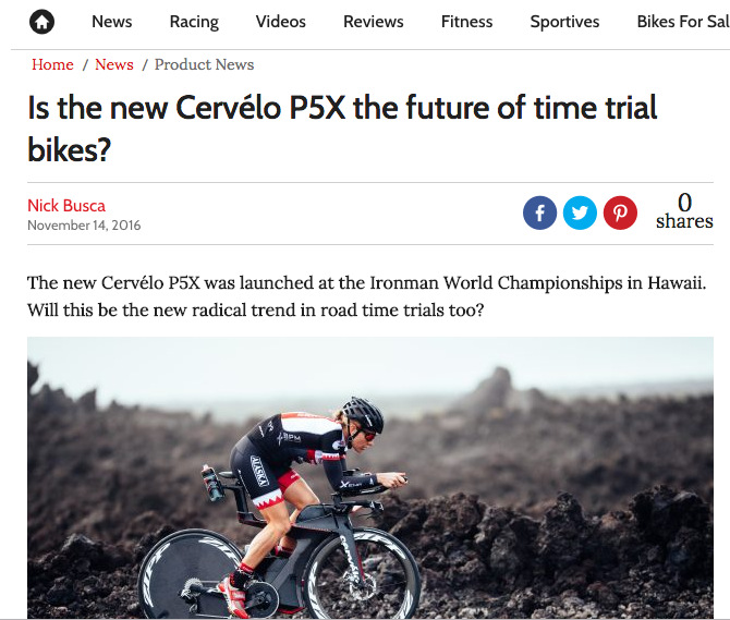 Is the new Cervélo P5X the future of time trial bikes?
