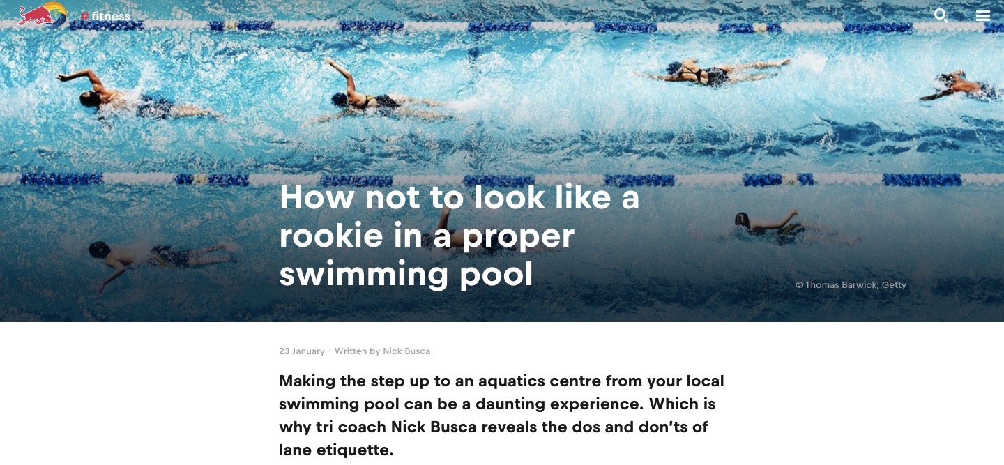 How not to look a rookie in the pool