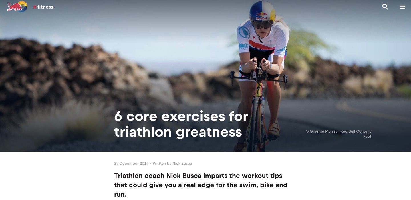 Best core exercises for triathlon