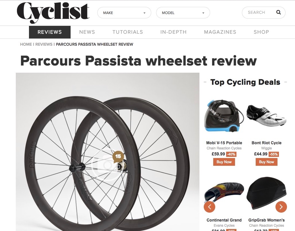 Parcours Passista test and review