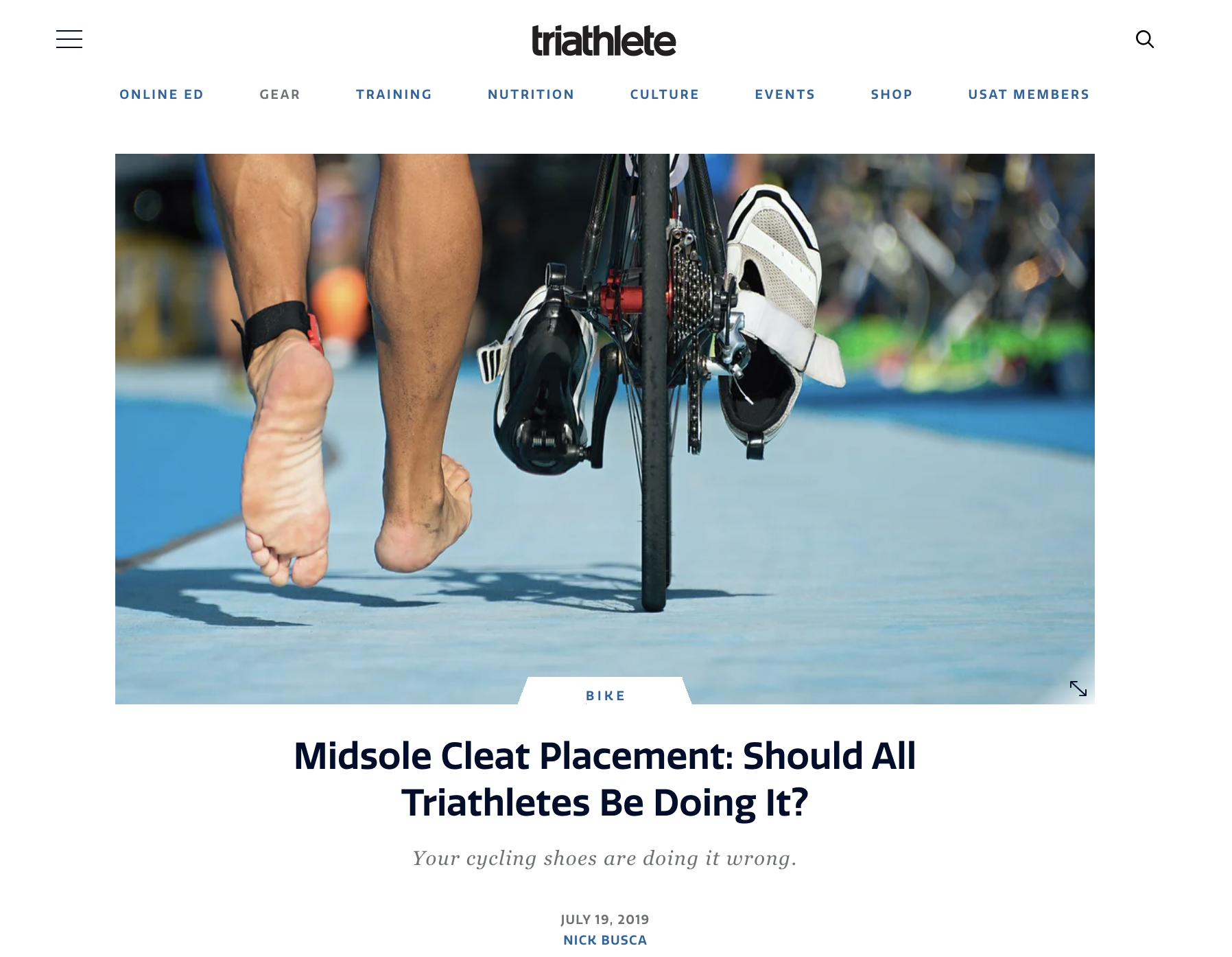 Midsole Cleat Placement: Should All Triathletes Be Doing It?