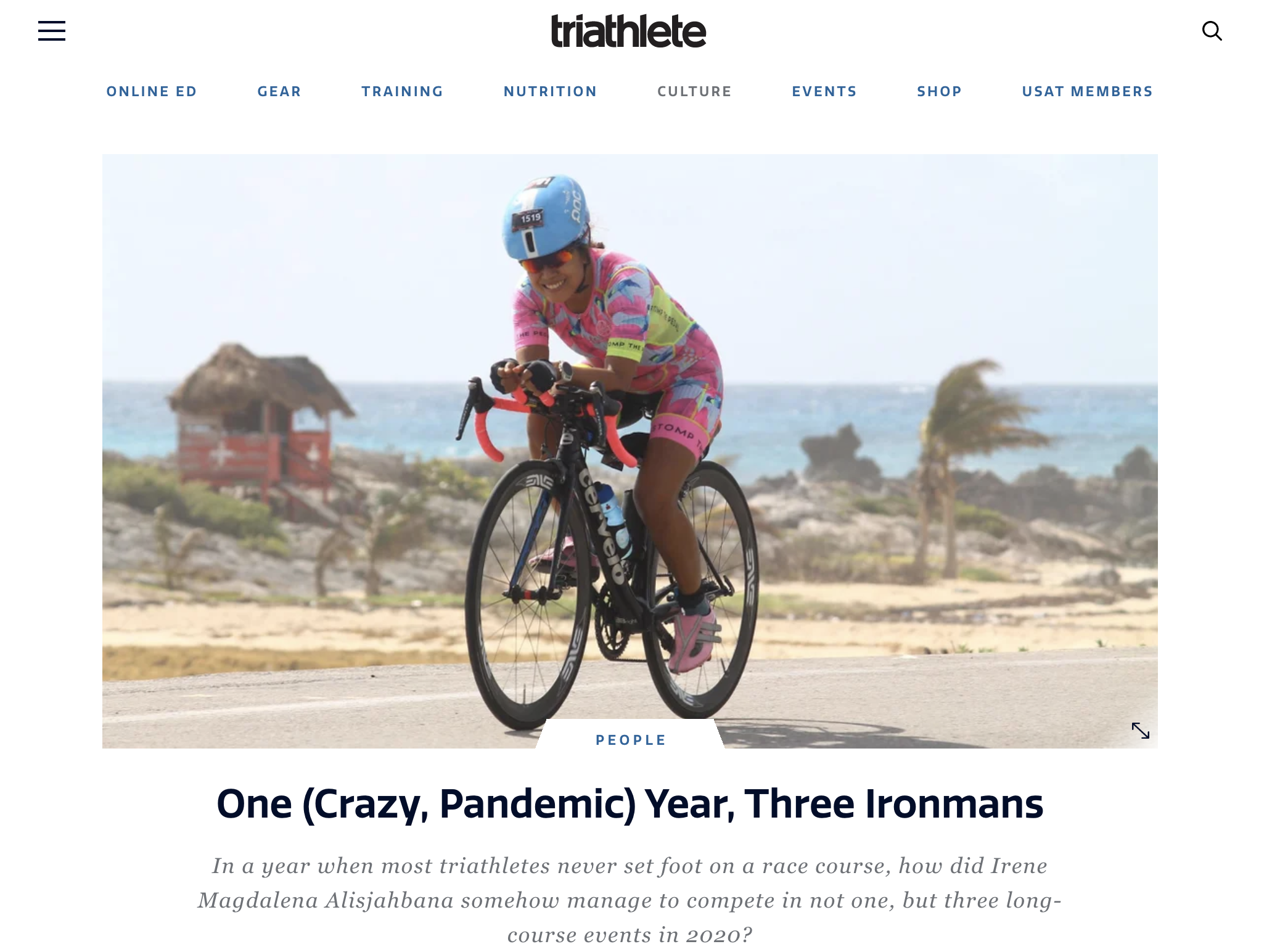 One (Crazy, Pandemic) Year, Three Ironmans