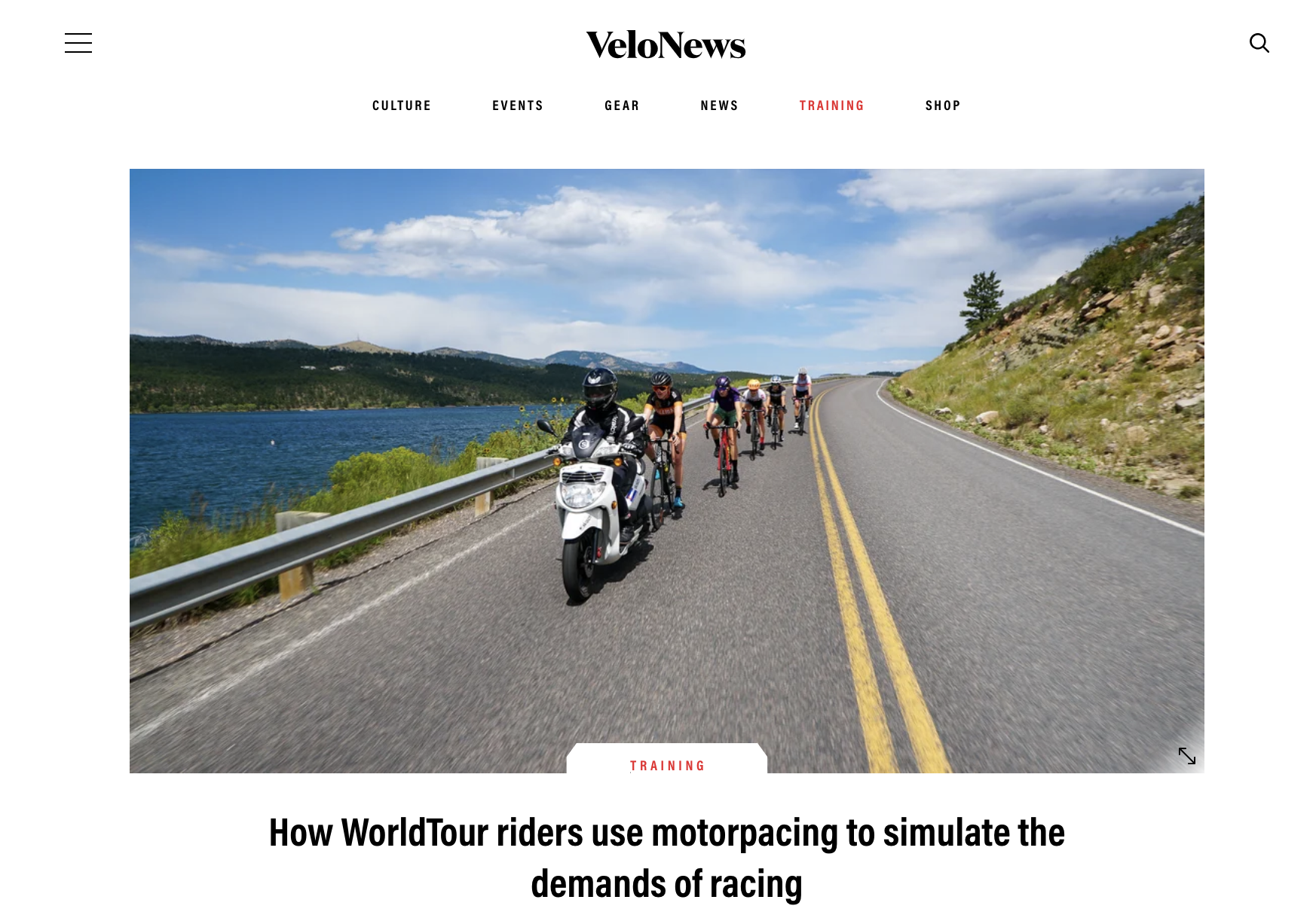 How WorldTour riders use motorpacing to simulate the demands of racing