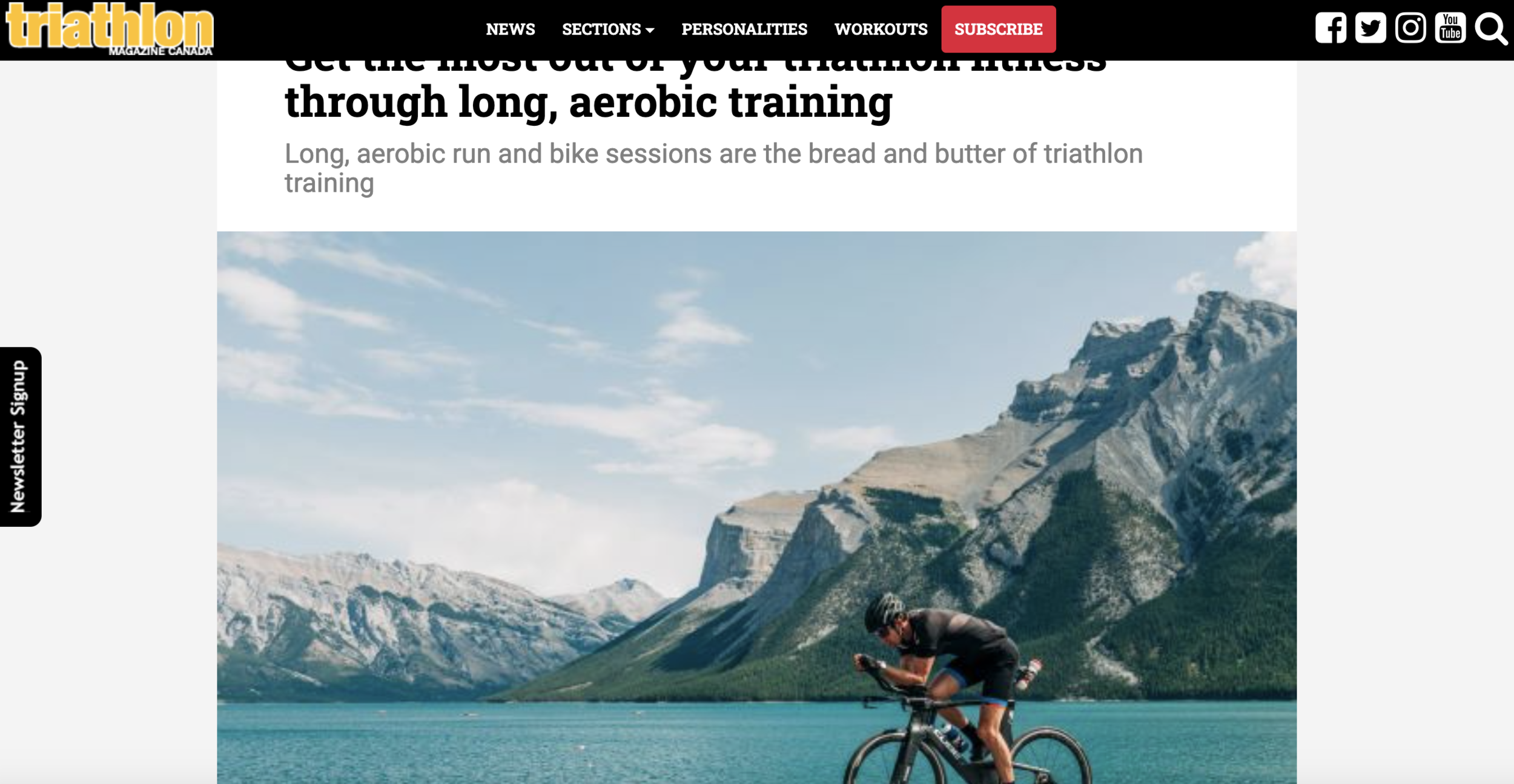 Get the most out of your triathlon fitness through long, aerobic training