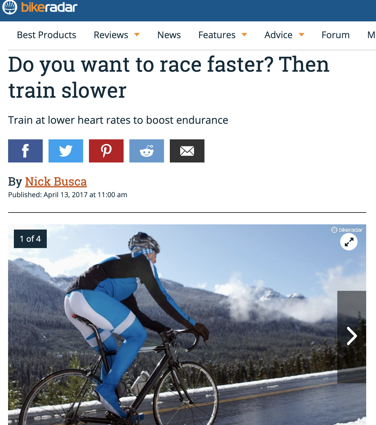Do you want to race faster? Then train slower