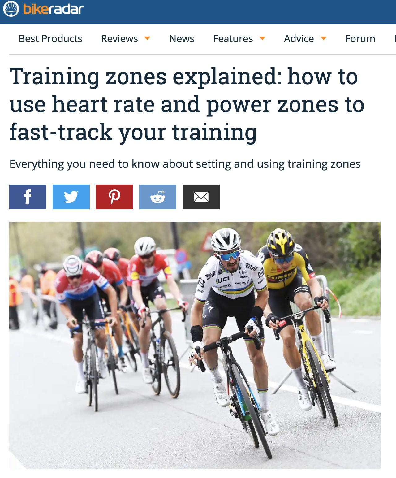 Training zones explained: how to use heart rate and power zones to fast-track your training