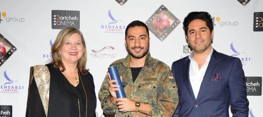 Actor Navid Mohammadzadeh from the winning film was on hand to accept the NETPAC award on the Saeed Rostaee's behalf. 