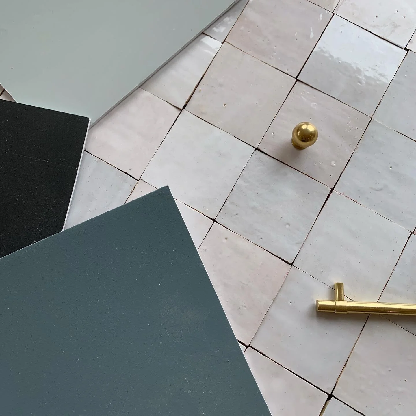 clients are like family, and we&rsquo;d do anything for family...including hand-pick each and every single backsplash tile 😅