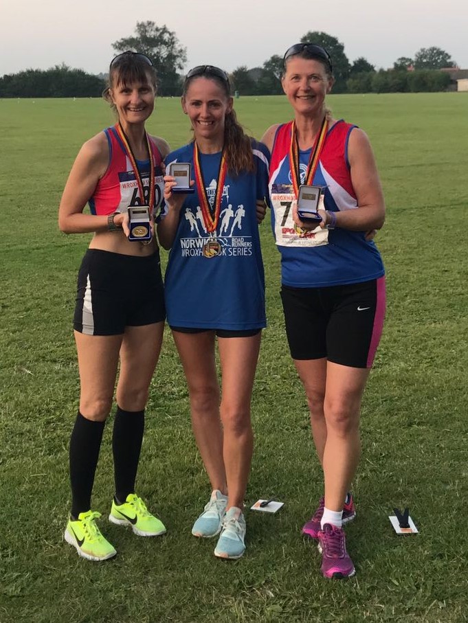 Team Gold for Vicky, Penny and Jo.
