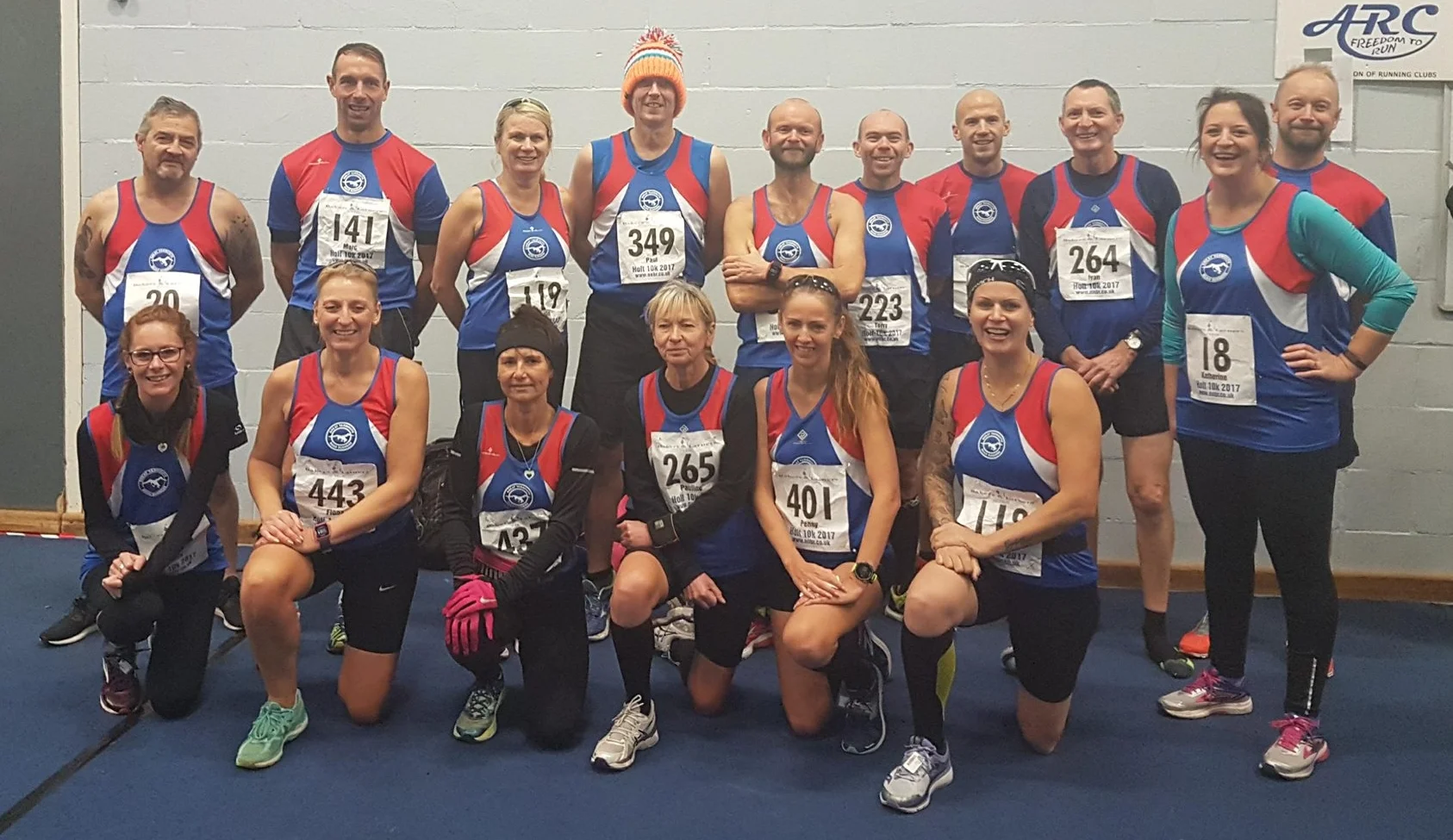 Pre race team shot. Photo Joanne Stone. 