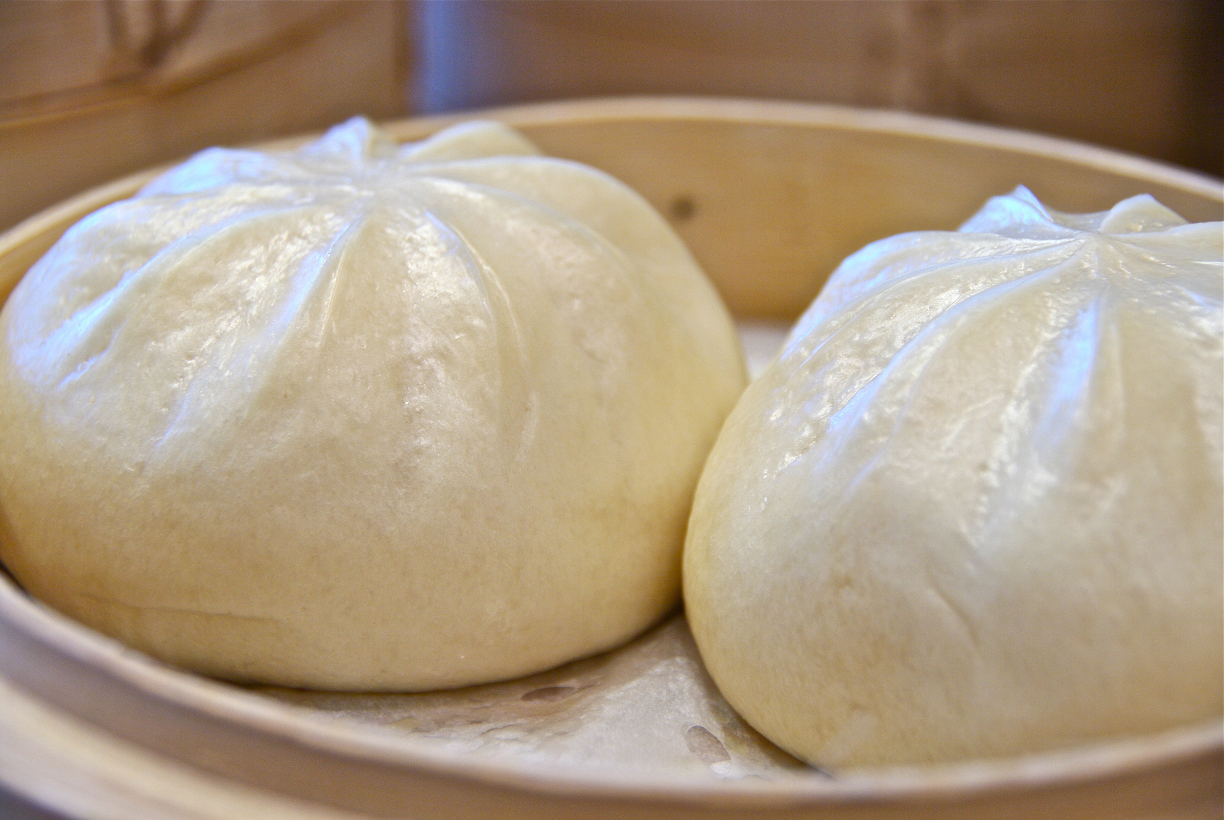 Barbecue Pork Bun - waiting to be devoured