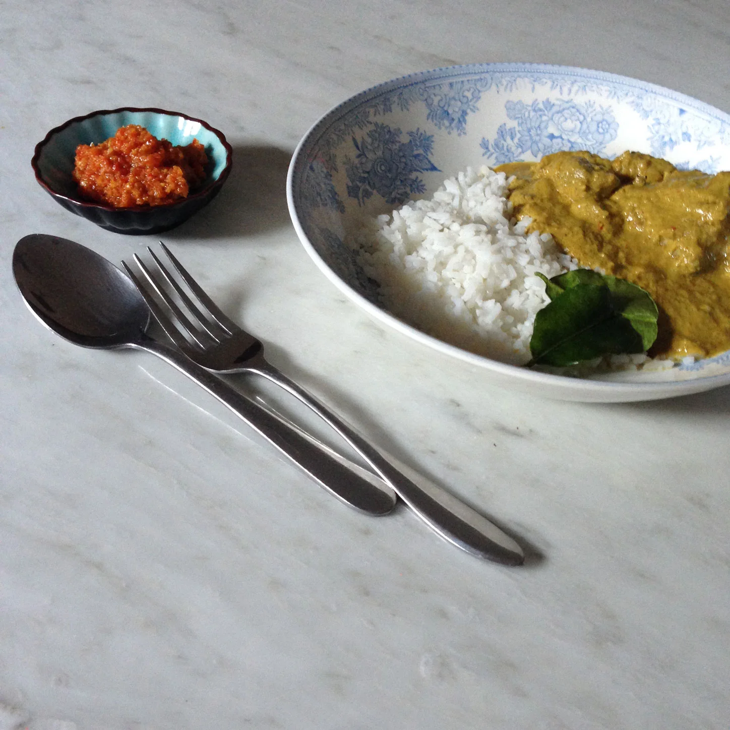 Beef Rendang. Prep time: 15 minutes, Cooking time: 1.5 hrs, Serves: 4. Photo: copyright eighteen thousand islands 2015