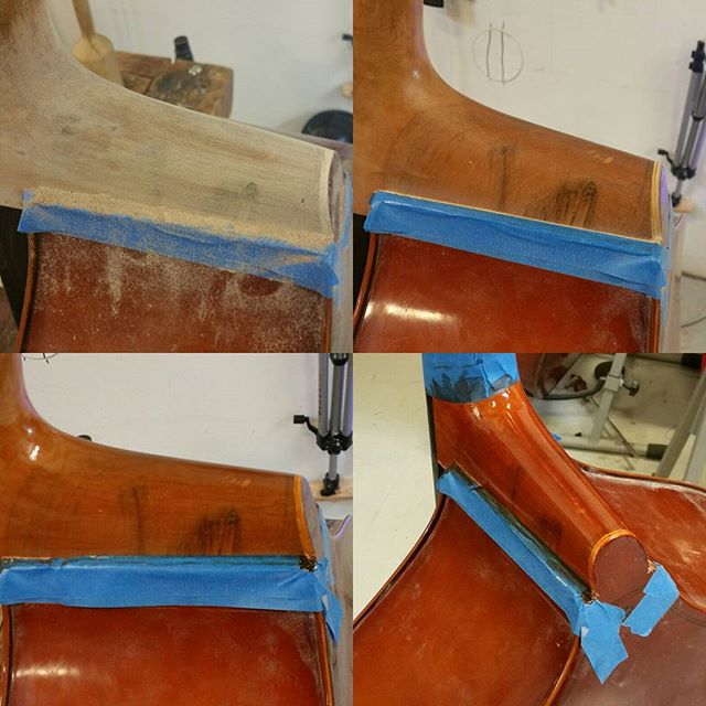 New Neck and Varnishing