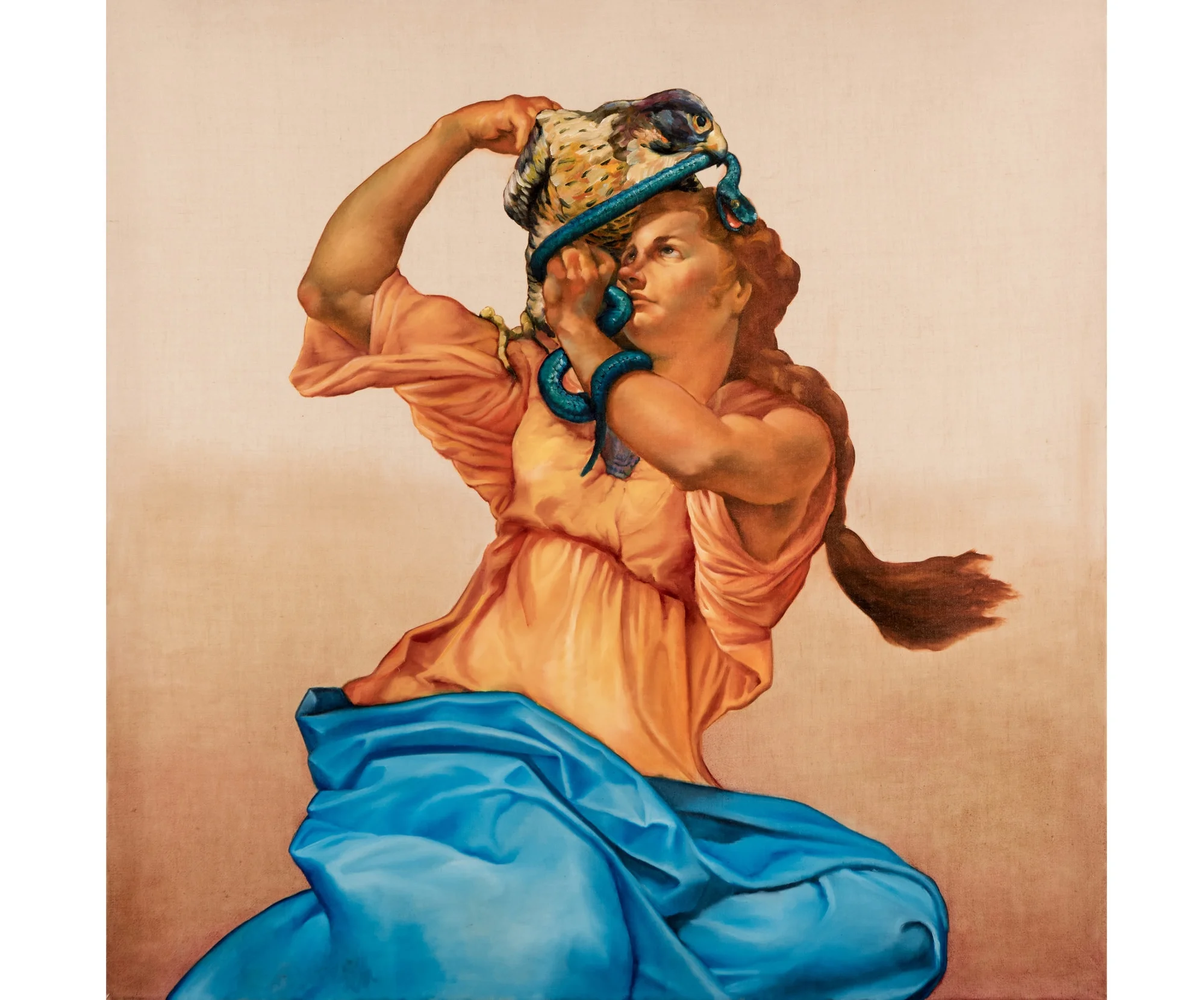 Annus Novis / oil on linen / 48 x 48 inches