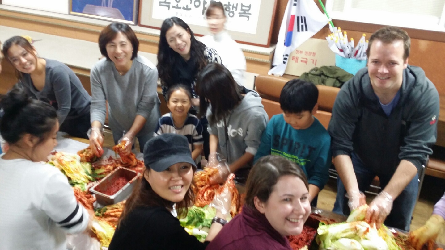  Making Kimchi!!!!