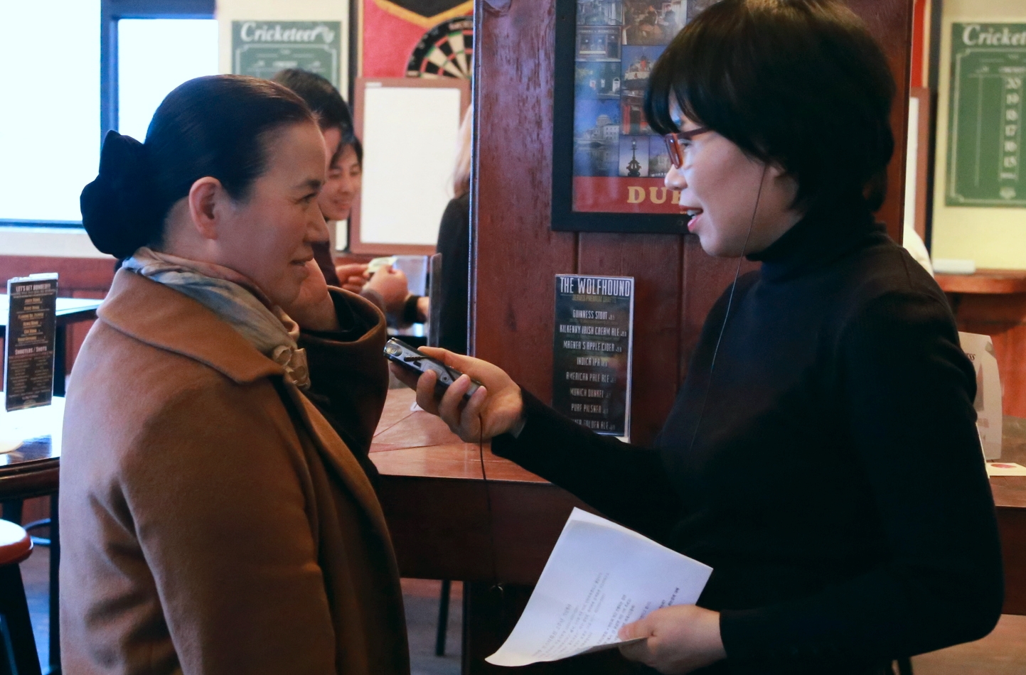 남은혜 명창 interview with KBS World Reporter.