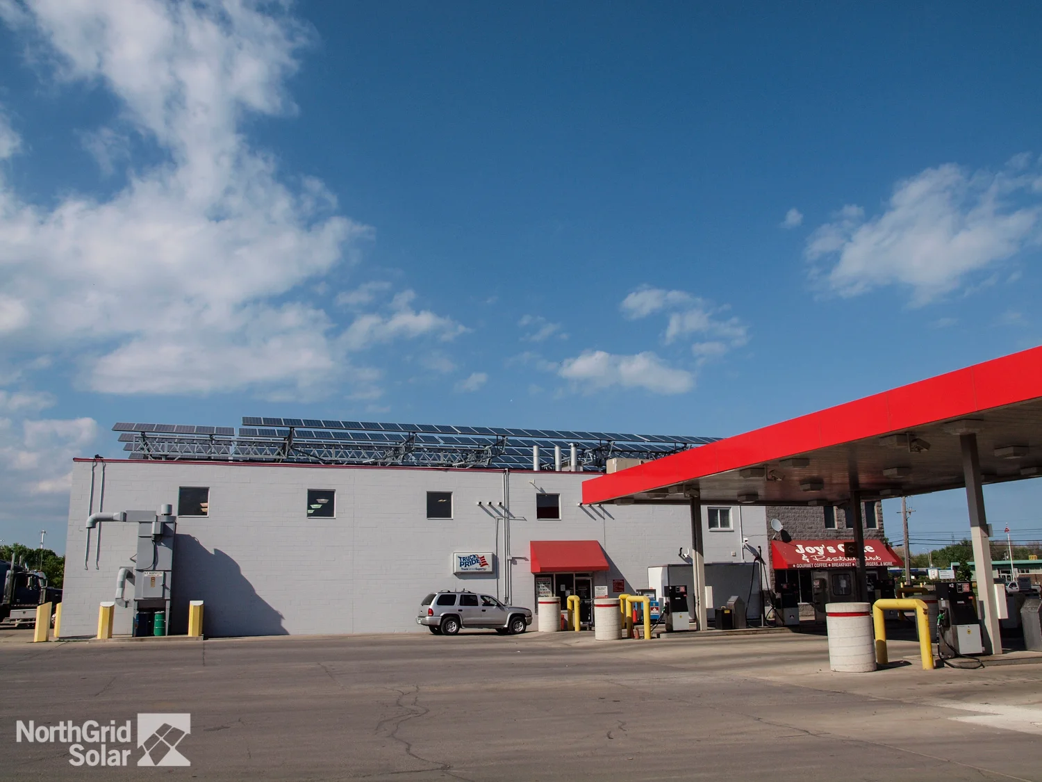 80kW Truck-wash and shop